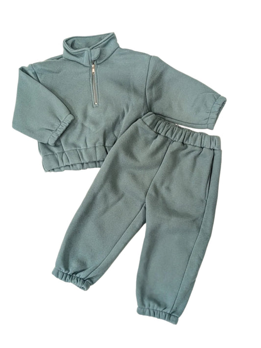 Teal Sweat Suit w/ Pants