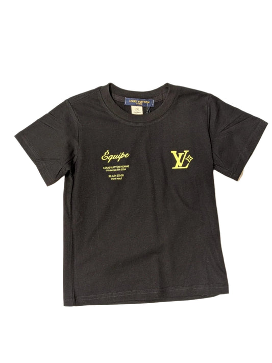 LV T-Shirt - Black & Yellow