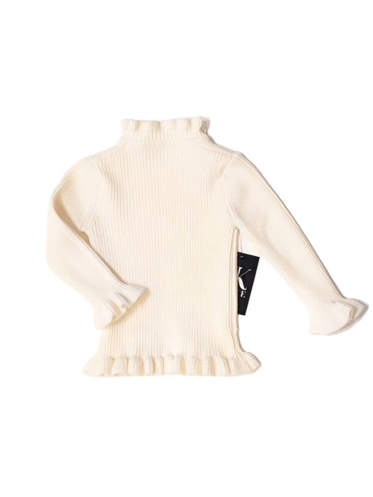 Hem Knitted Sweater - Ivory