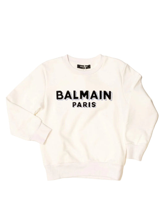 Balmain Paris Sweater- White